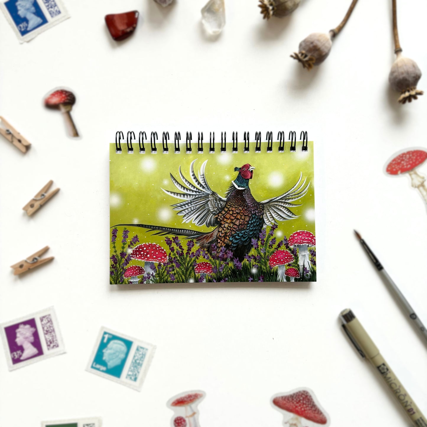 Mystical Liberty - Blank Notebook