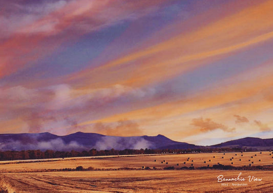 Bennachie View - Postcard
