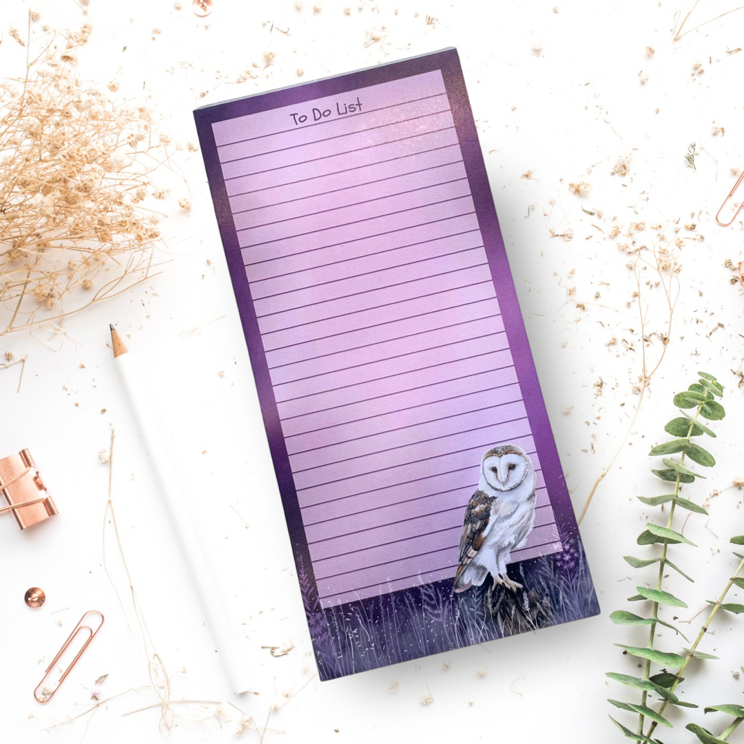 Serenade of Silence - List Pad