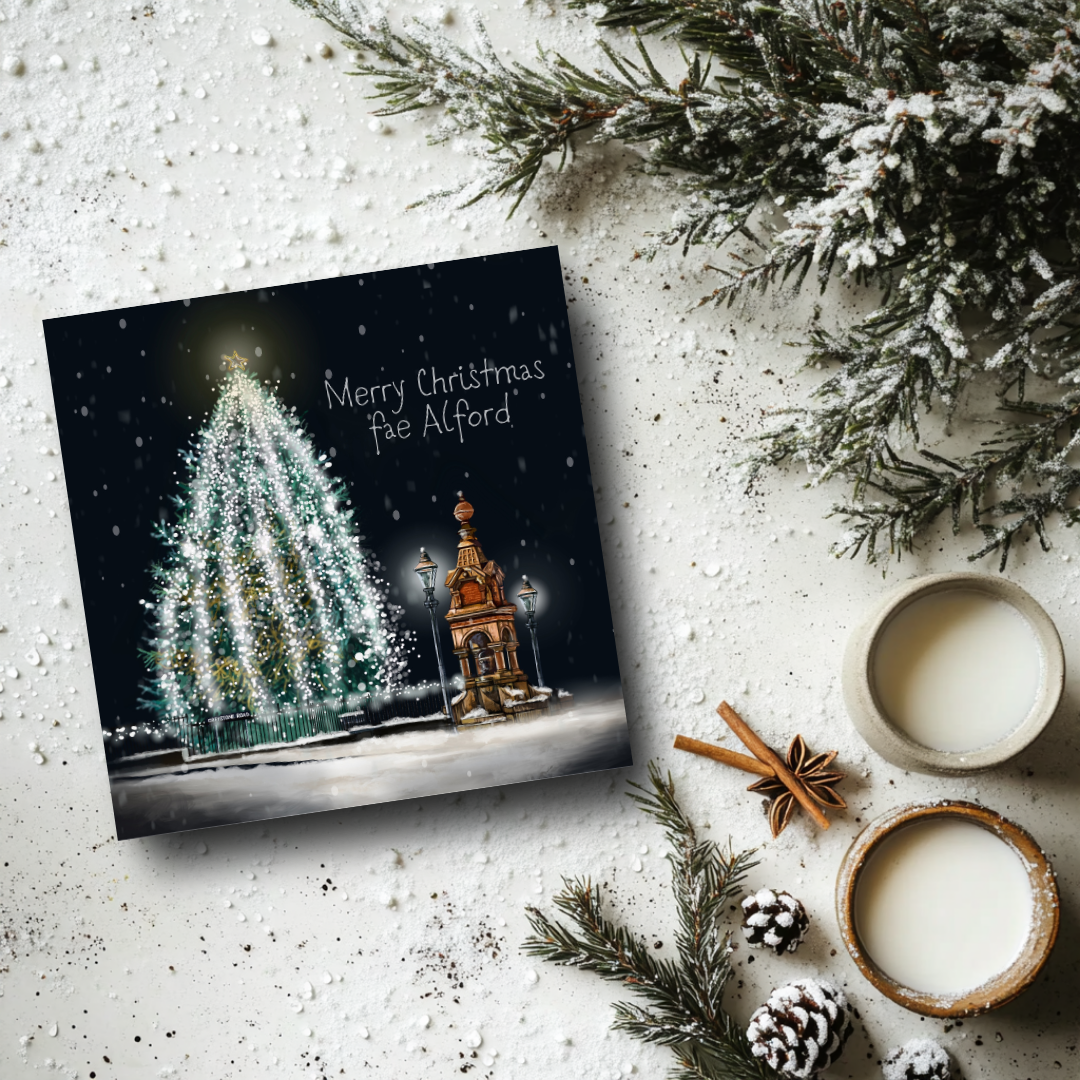 Merry Christmas Fae Card