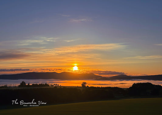 The Bennachie View - Postcard