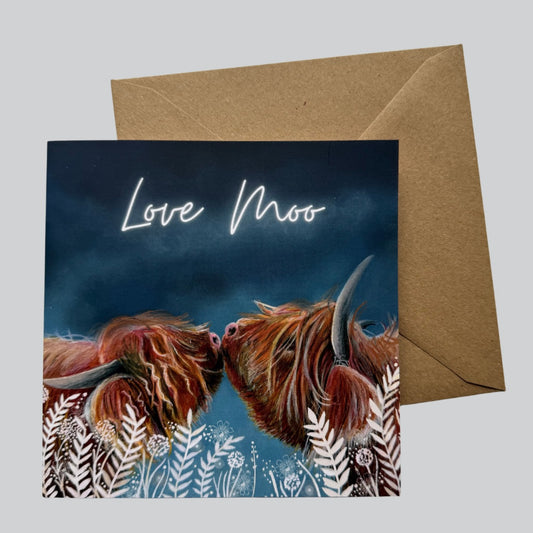 Love Moo - Card