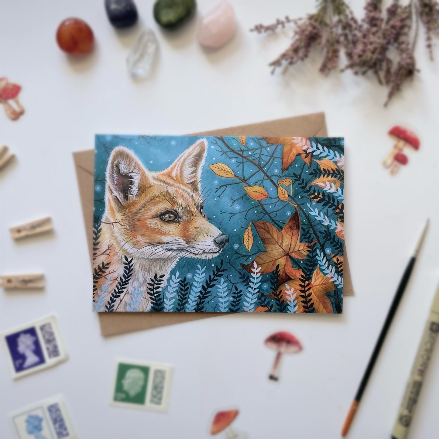 The Beholden Vixen Card