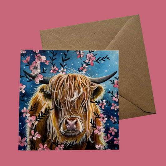 Among The Blossom - Card