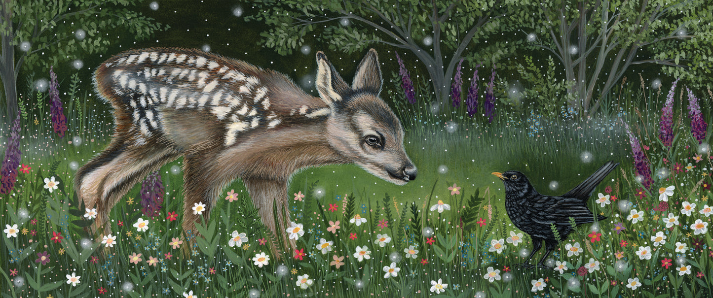 Curious Encounter - Original Painting