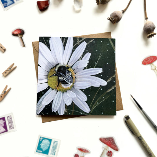 Daisy Bee Card