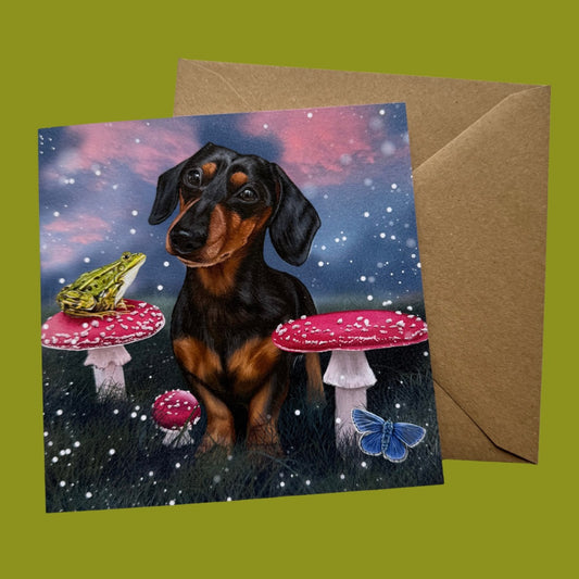 Marvin and the Mushrooms - Card