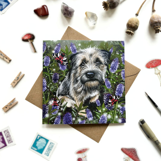 Hebe the Border Terrier Card