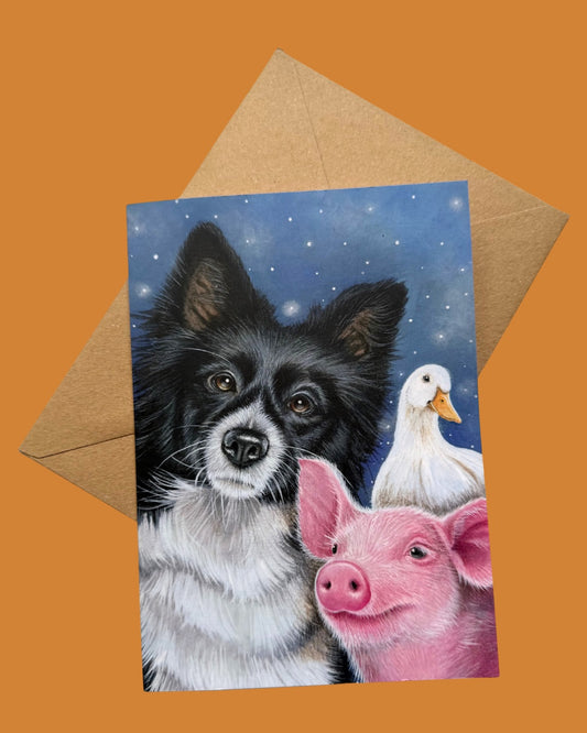 This is a tale about an unprejudiced heart - Card